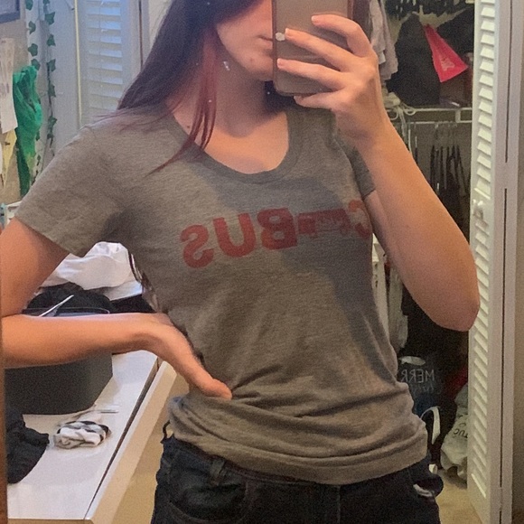 Gray Columbus t-shirt - Picture 2 of 4